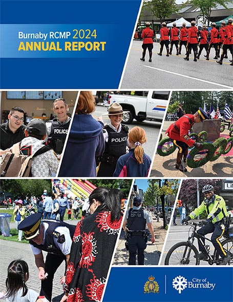 Thumbnail of cover for 2024 Burnaby RCMP Annual Report