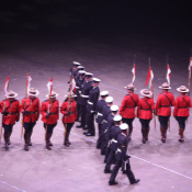 RCMP National Ceremonial Troop performing a drill