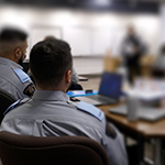 Cadets in classroom.