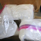 Bags of cocaine seized by Yukon RCMP.