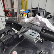 Homemade firearm seized