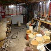 The quantity of chemicals and precursors seized at the scene would probably have been enough to produce several million illicit pills.