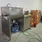 This mixer and other sophisticated equipment for large-scale production were also seized.