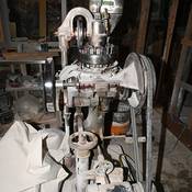 A pill press was seized in St-Lin-Laurentides.