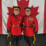 Assistant Commissioner Matco Sirotic (left), RCMP Commissioner Mike Duheme