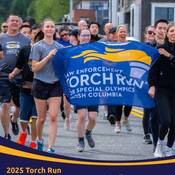 Advertisement for 2025 Torch Run event