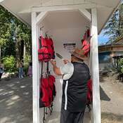 Cleansing and blessing of the loaner station