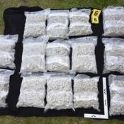 27 kilograms of dried cannabis were seized.