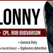 Police Service Dog - Lonny
