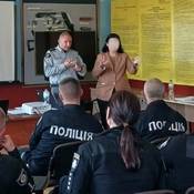 Sgt. Rettenbacher conducting in-class training