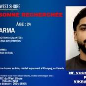 Personne recherchée Vikram Sharma