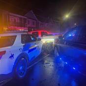 Picture 3: Collision – suspect and civilian vehicle