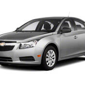 Stock photo of a Grey Chevrolet Cruz
