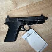 Seized handgun