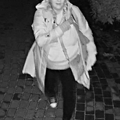 Still image of suspect in break and enter case