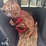 Stolen ornamental beaver recovered on December 10, 2025