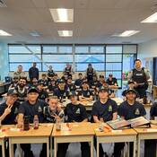 2025 Richmond RCMP Youth Academy Class Room Group Photo