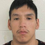 Lyndon Alexan<br />
<br />
Aliases: nil<br />
<br />
Gender: male<br />
<br />
Age: 27<br />
<br />
Height: 5’9”<br />
<br />
Weight: 139 lbs<br />
<br />
Hair: black<br />
<br />
Eyes: brown<br />
<br />
Scars/Tattoos: tattoo on left shoulder - LA<br />
<br />
May be in these communities: <br />
Island Lake First Nation, SK; Loon Lake, SK; Makwa, SK<br />
<br />
Offences: <br />
Assault with a weapon, discharge air gun, using imitation firearm, possession of weapon for dangerous purpose