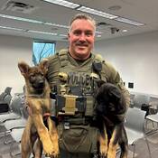 Cpl. Michael Jordan with PPSDs