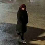 Carman RCMP are looking to identify this female, who was seen in the parking lot just prior to the truck being stolen.