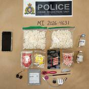 Photo of contraband hidden inside package