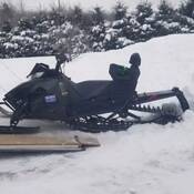 Stolen snowmobile