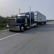 Stolen transport truck