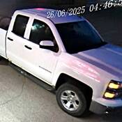 Portage la Prairie RCMP are asking for help from the public in identifying the owner of the white GMC truck used in connection with a break and enter in Macgregor in June 2025.
