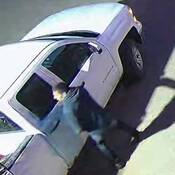 Portage la Prairie RCMP are asking for help from the public in identifying this suspect and the owner of the white GMC truck in connection with a break and enter in Macgregor in June 2025.