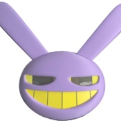 Stock image of bunny mask