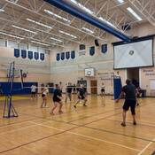 In support of Youth Week, Salmon Arm RCMP played a friendly volleyball game with students at Salmon Arm Secondary School on May 5, 2026. The RCMP let the students win 25-22, also in support of Youth Week.