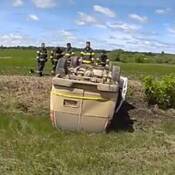 Dauphin RCMP responded to two collisions near Grandview on June 13, including this one on Highway 366.