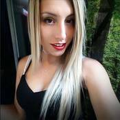 Blonde woman.