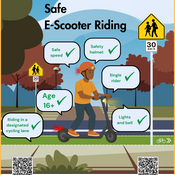 Safe E-scooter riding