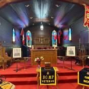 The service for Supt. Atherton was held at the RCMP Chapel at Depot Division in Regina