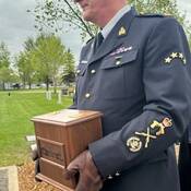 Supt. Atherton’s remains we reinterred at the RCMP Cemetery at Depot Division