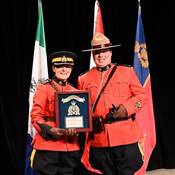 Chief Superintendent Lindsay Ellis and Constable Quentin Vander Schaaf