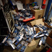 Officers seized significant amounts of contraband tobacco.