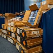 The Manitoba Integrated Law Enforcement Team (MILET) seized 13 firearms and approximately 20,000 rounds of ammunition after executing search warrants at two residences in the RM of West St. Paul on Sept. 11.
