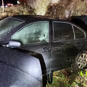 Damaged vehicle