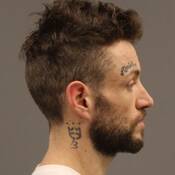 Photo of Chambers’ right profile