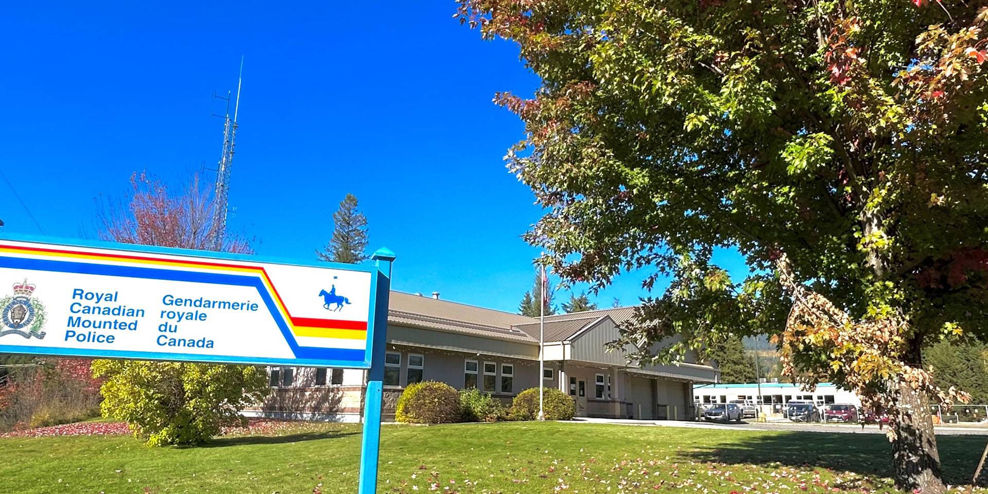 Detachment building for the Clearwater RCMP