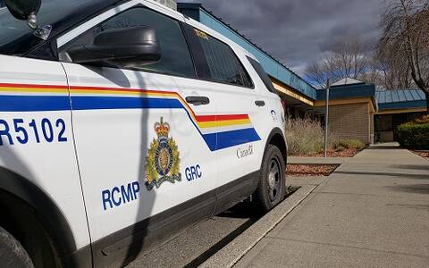 MR5102 parked outside of the Merritt RCMP Detachment.