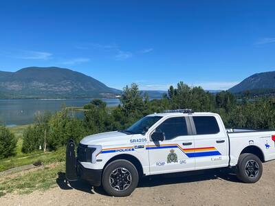 2024 Ford F-150 RCMP Lightning pick up truck