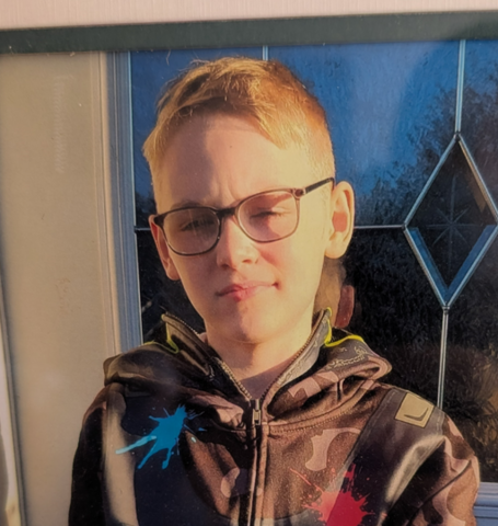 Photo of missing 12-year-old boy Reginald Boudreau from Dieppe, New Brunswick