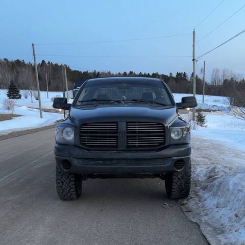 Black 2008 Dodge Ram reported stolen from Kierstead Mountain, New Brunswick