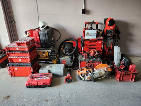 Stonewall RCMP and the RCMP East District CREST arrested a male on Oct. 15 who had fled from police days earlier. A subsequent search warrant of his residence uncovered power tools that had been reported stolen from a Stony Mountain construction yard earlier this month.