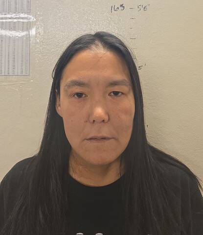 RCMP warrant – photo of wanted woman Janice Kitty Ikkusek in Nain, Newfoundland and Labrador
