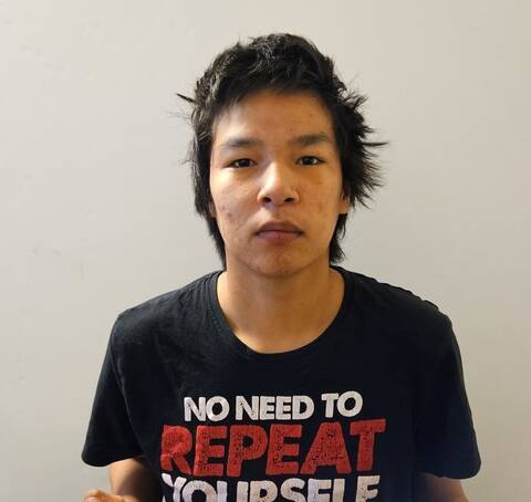 RCMP-issued photo of 20-year-old Thomas Rich, subject of an arrest warrant in Nain, Newfoundland and Labrador