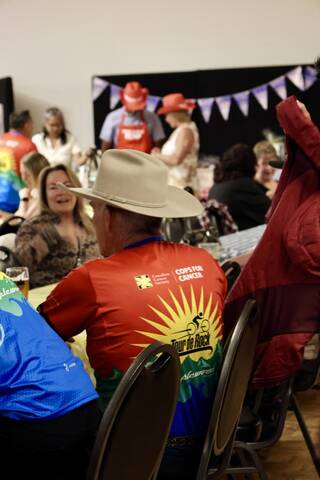 Tour de Rock Rider at the 2025 West Shore Barn Dance.